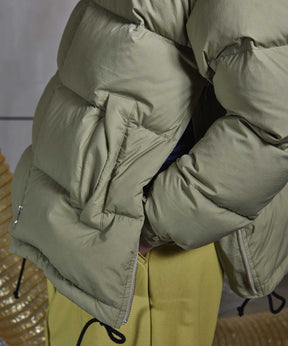 Stretch Nylon Prime-Over Down Jacket