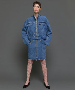 Multiway Denim Coat