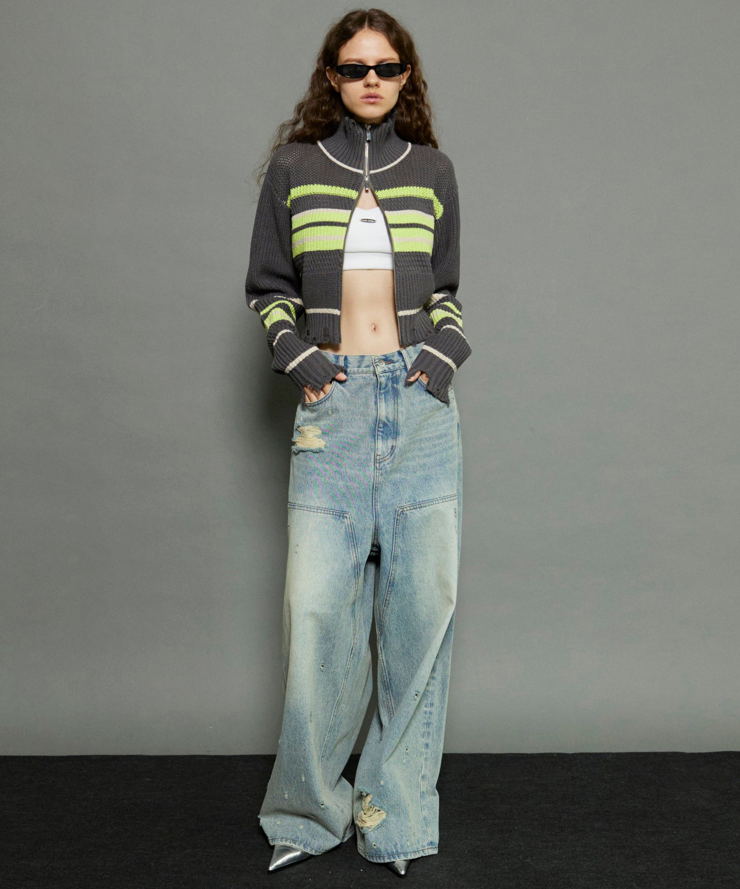 Baggy Denim Pants