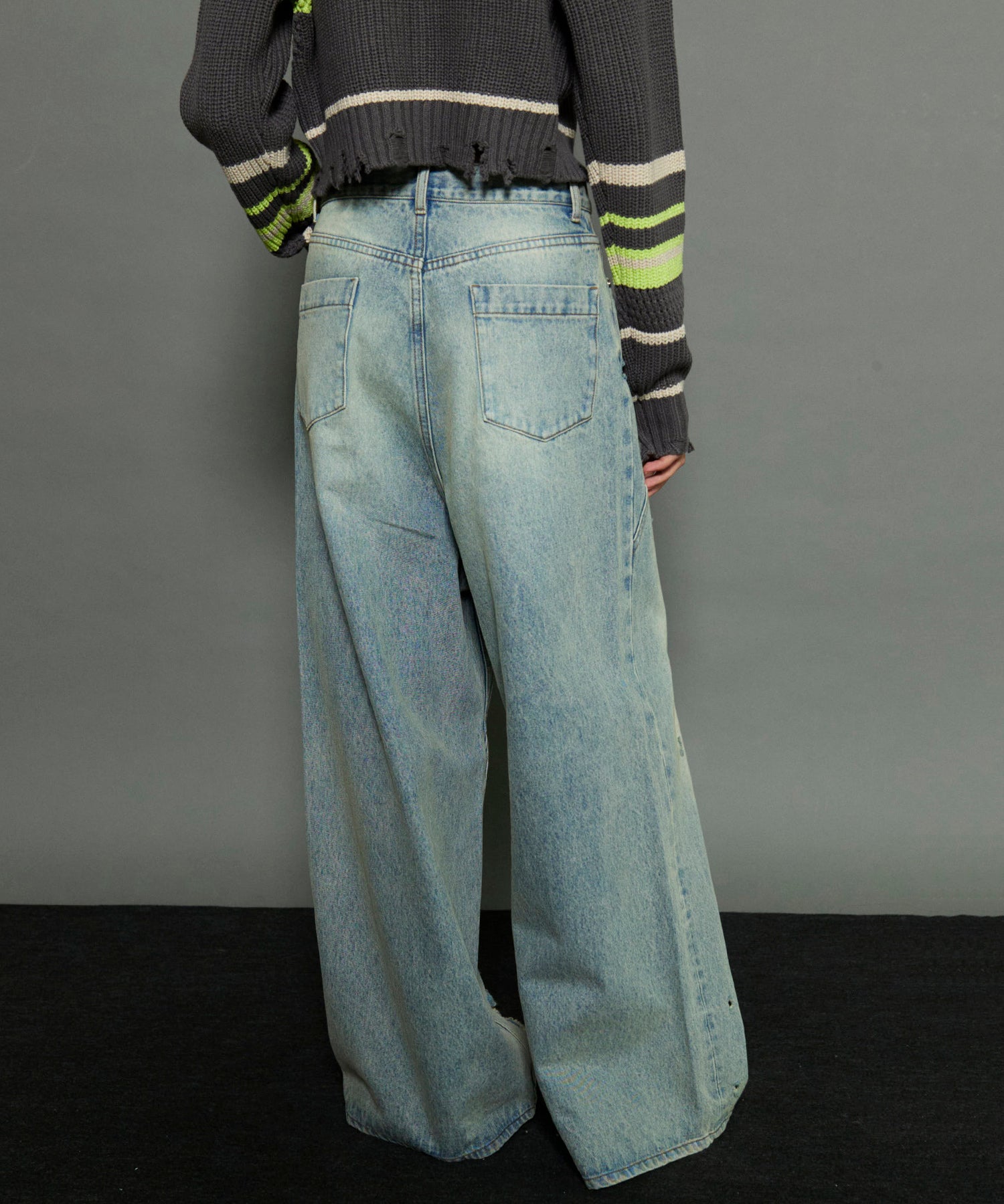 Baggy Denim Pants