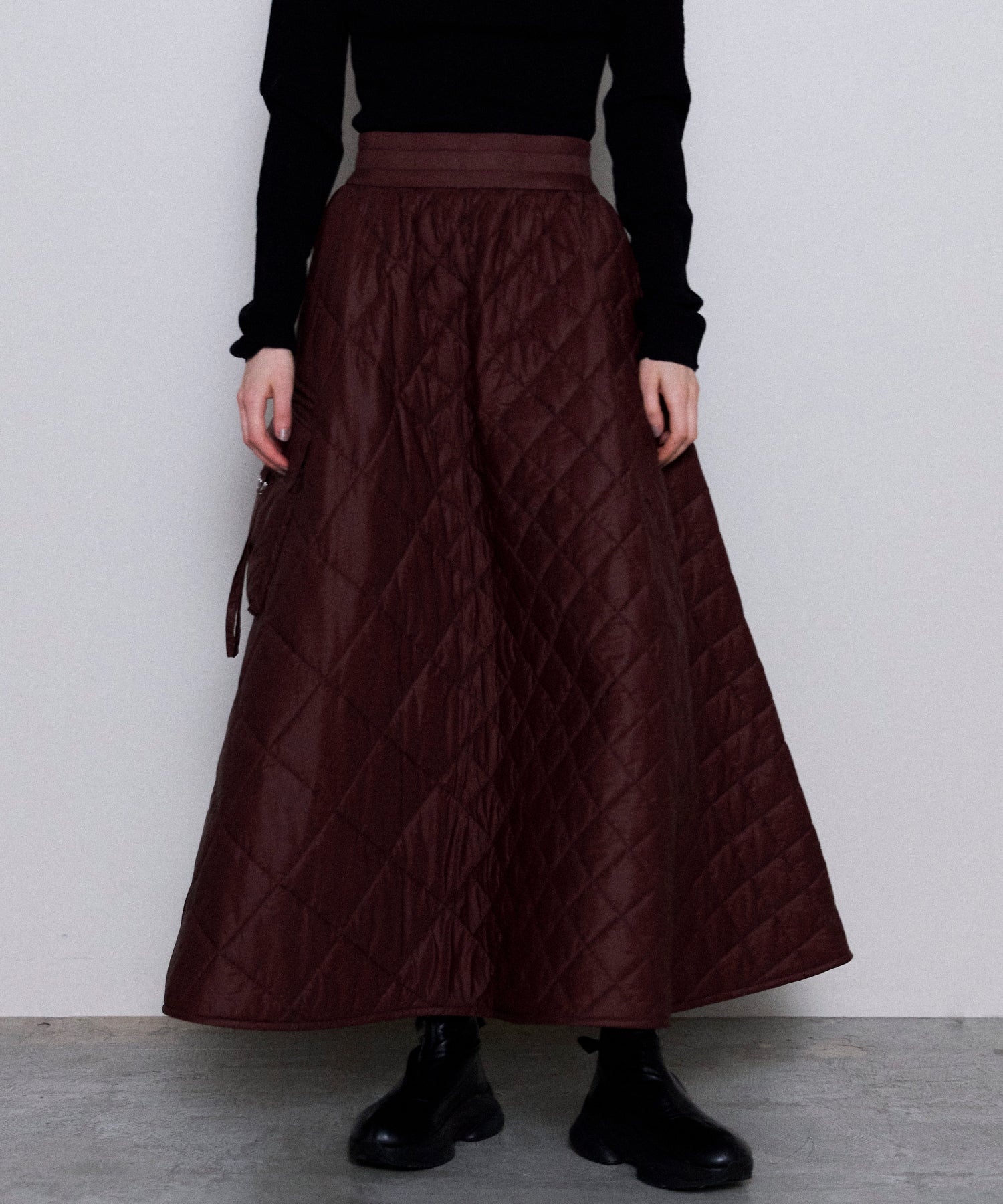 2way Multi Quilted Skirt