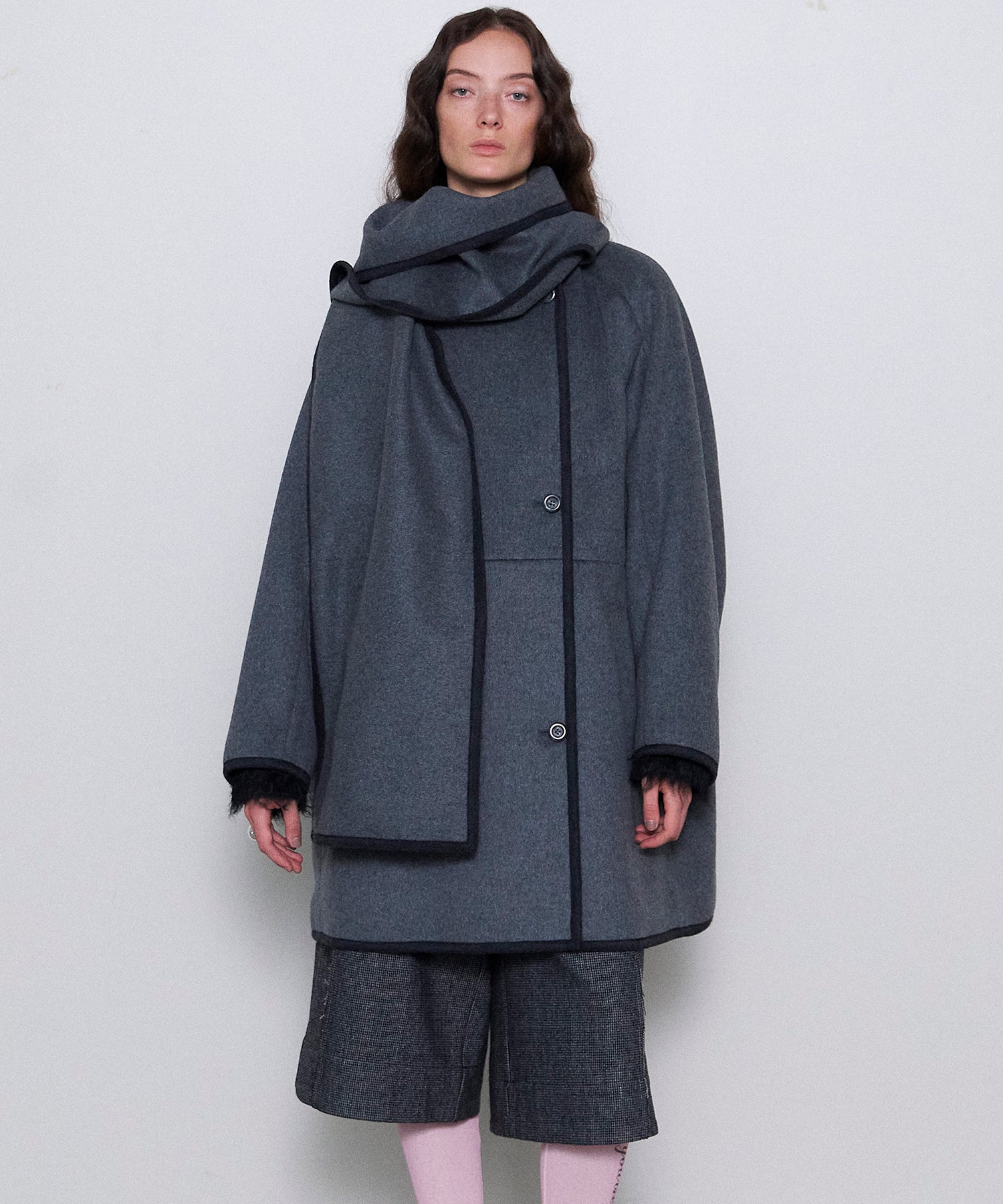 Winter Scarf Tent Coat