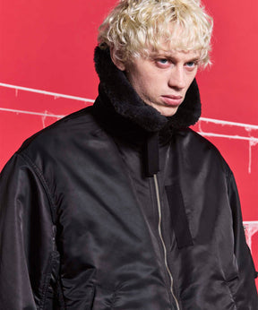 Prime-Over Layering B-3 Flight Jacket