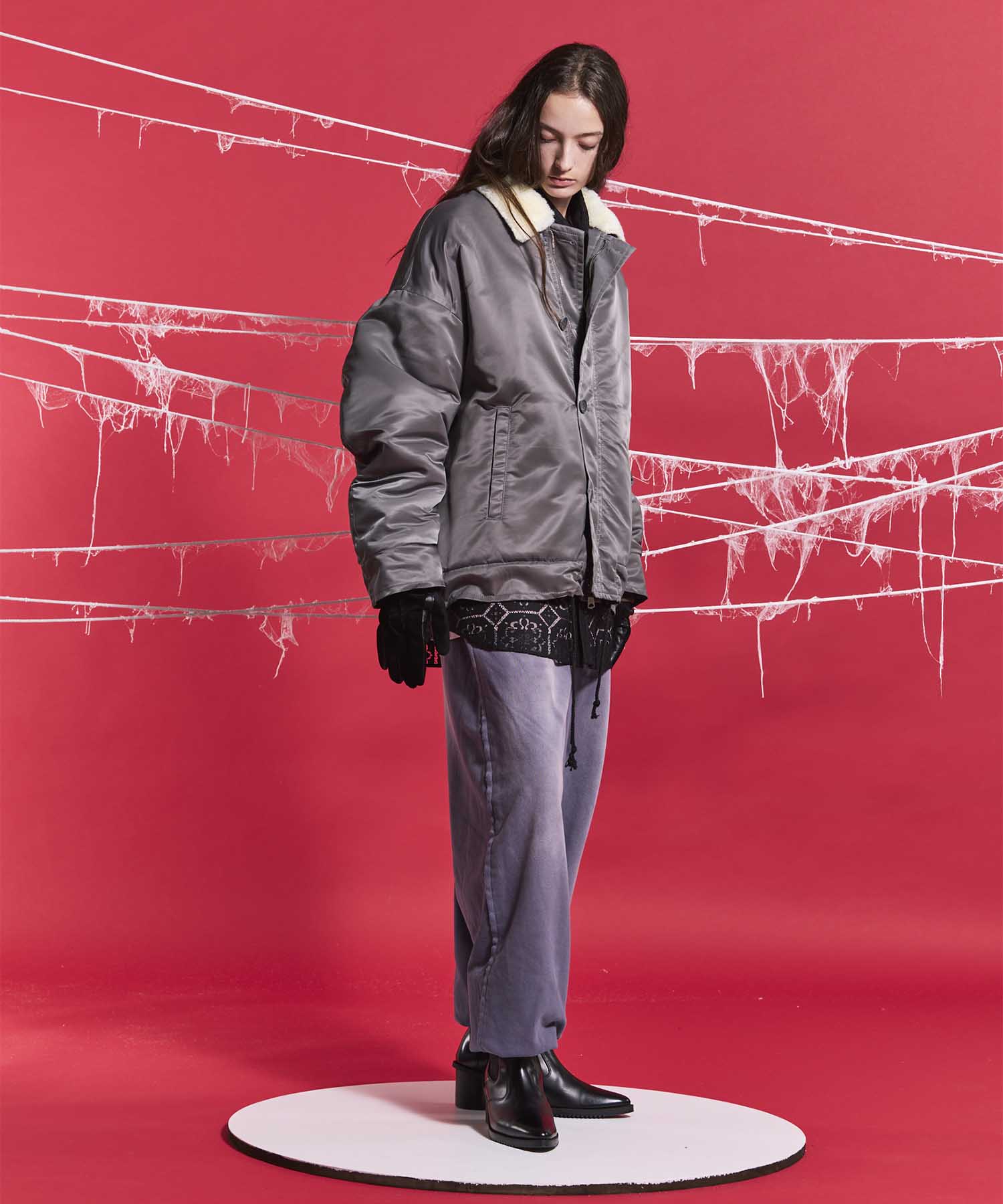 Prime-Over Reversible Boa Blouson