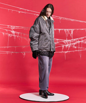 Prime-Over Reversible Boa Blouson