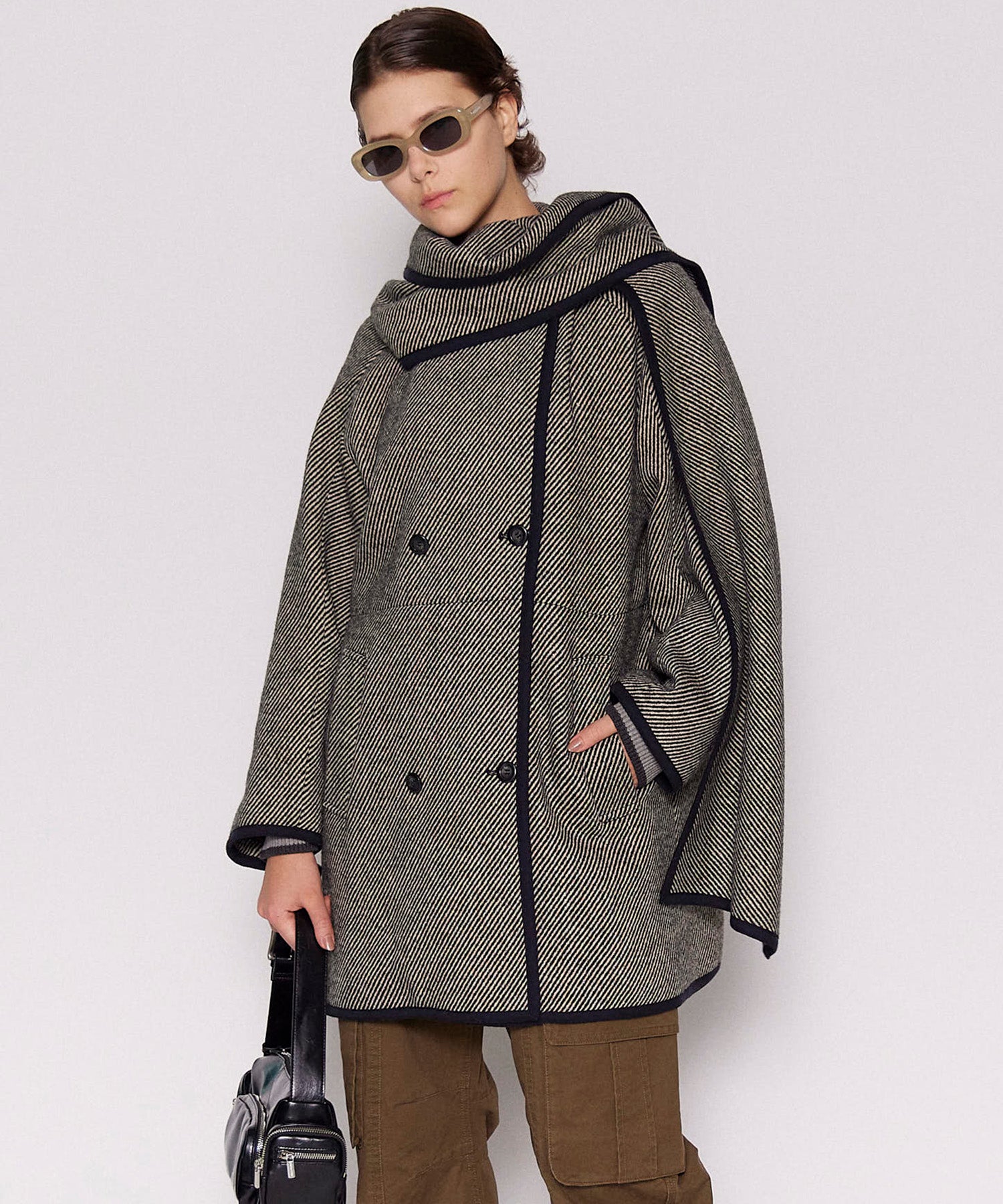 Winter Scarf Tent Coat