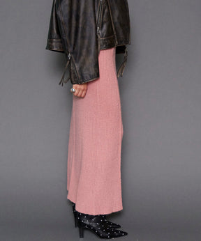 Knit Maxi Length Skirt