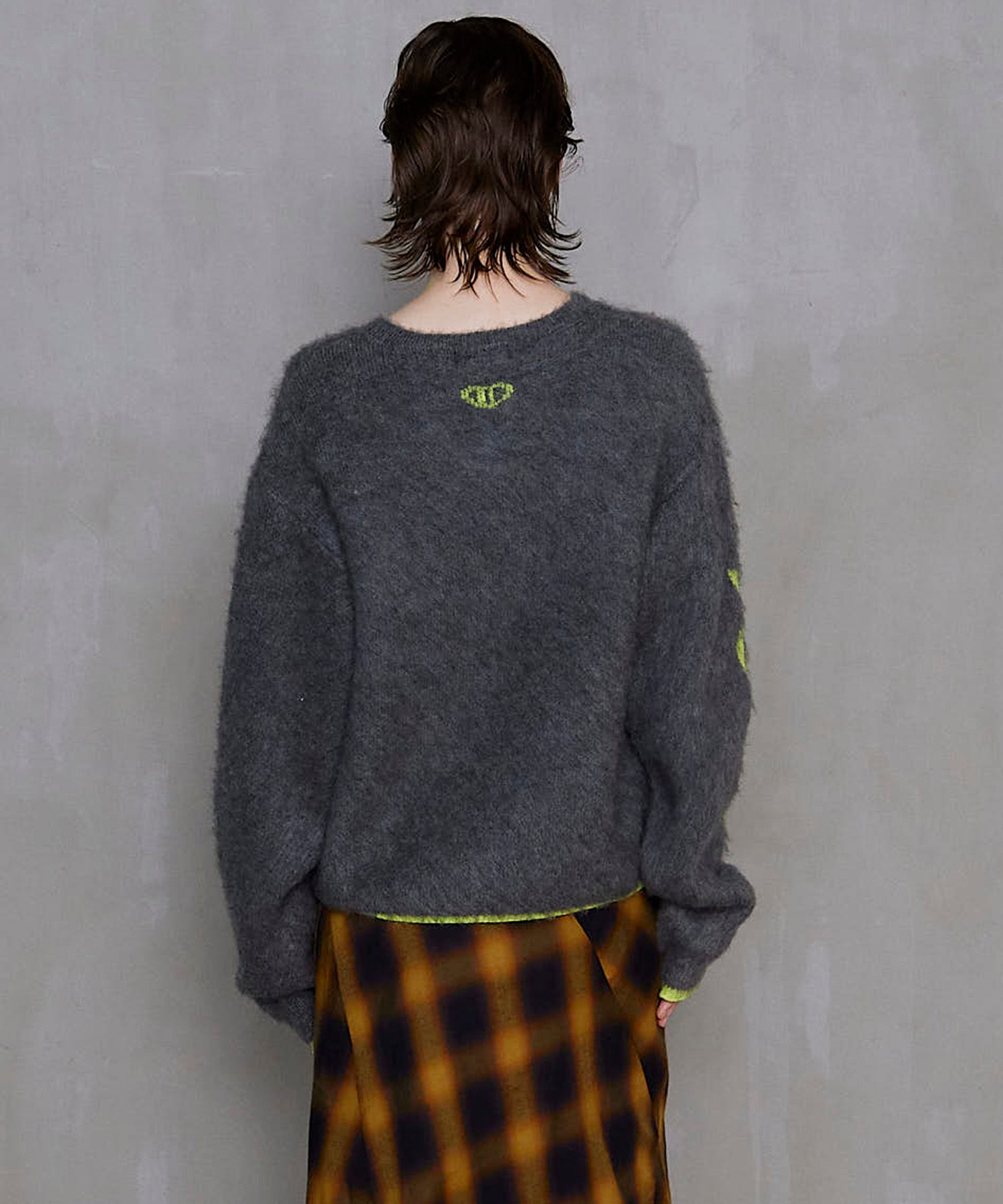 WELLBEING Logo Jacquard Knit Sweater