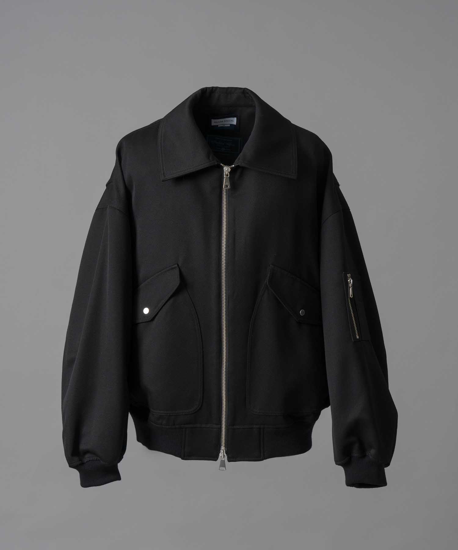 【Italian Dead Stock Fabric】Prime-Over G-1 Flight Jacket