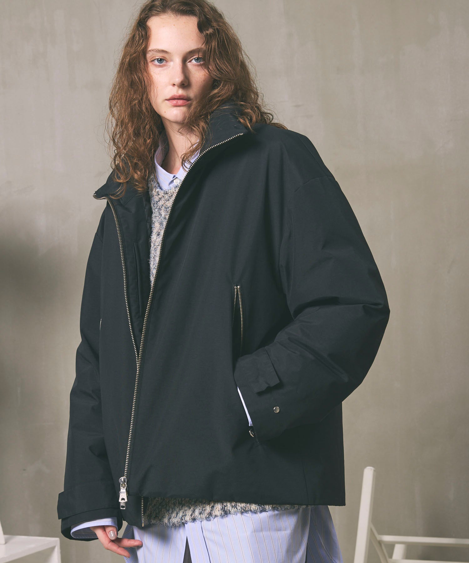 【Foxfire for MAISON SPECIAL】「GORE-TEX」 Prime-Over Stand Collar Blouson