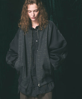 【Italian Dead Stock Fabric】Prime-Over Souvenir Jacket