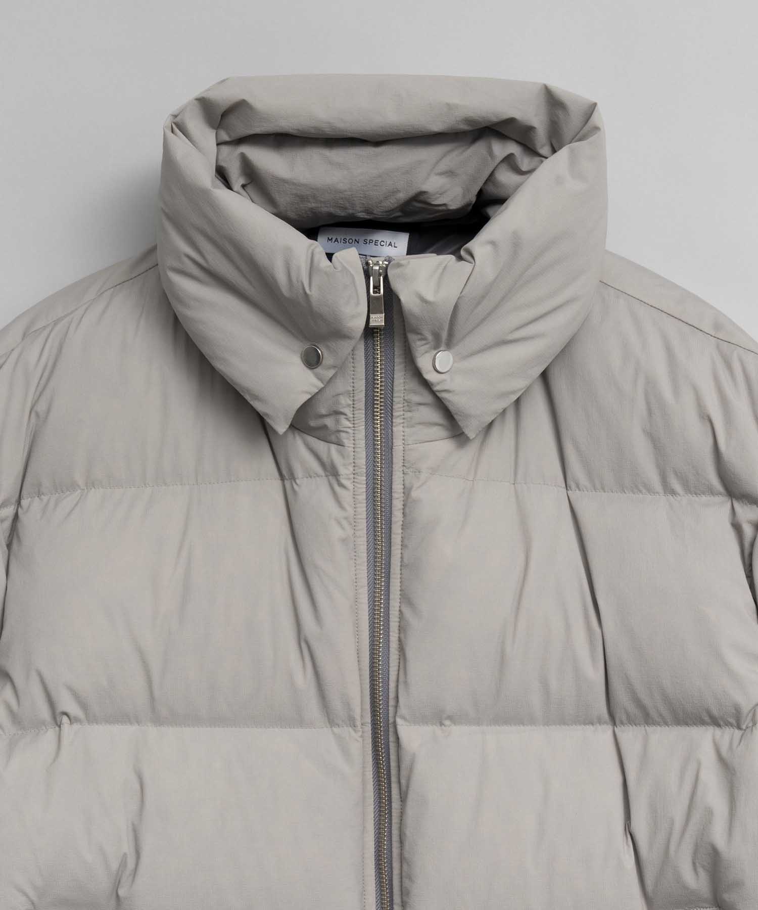 Stretch Nylon Prime-Over Down Jacket