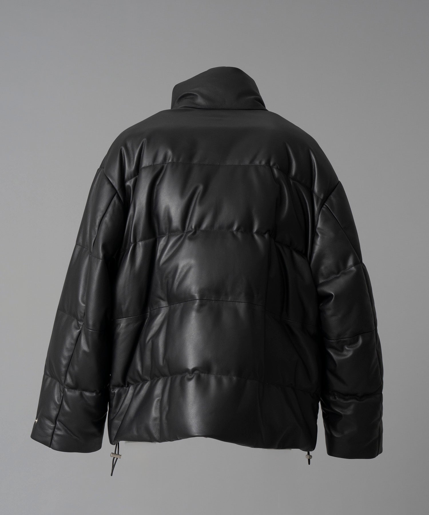 Prime-Over Leather Down Jacket