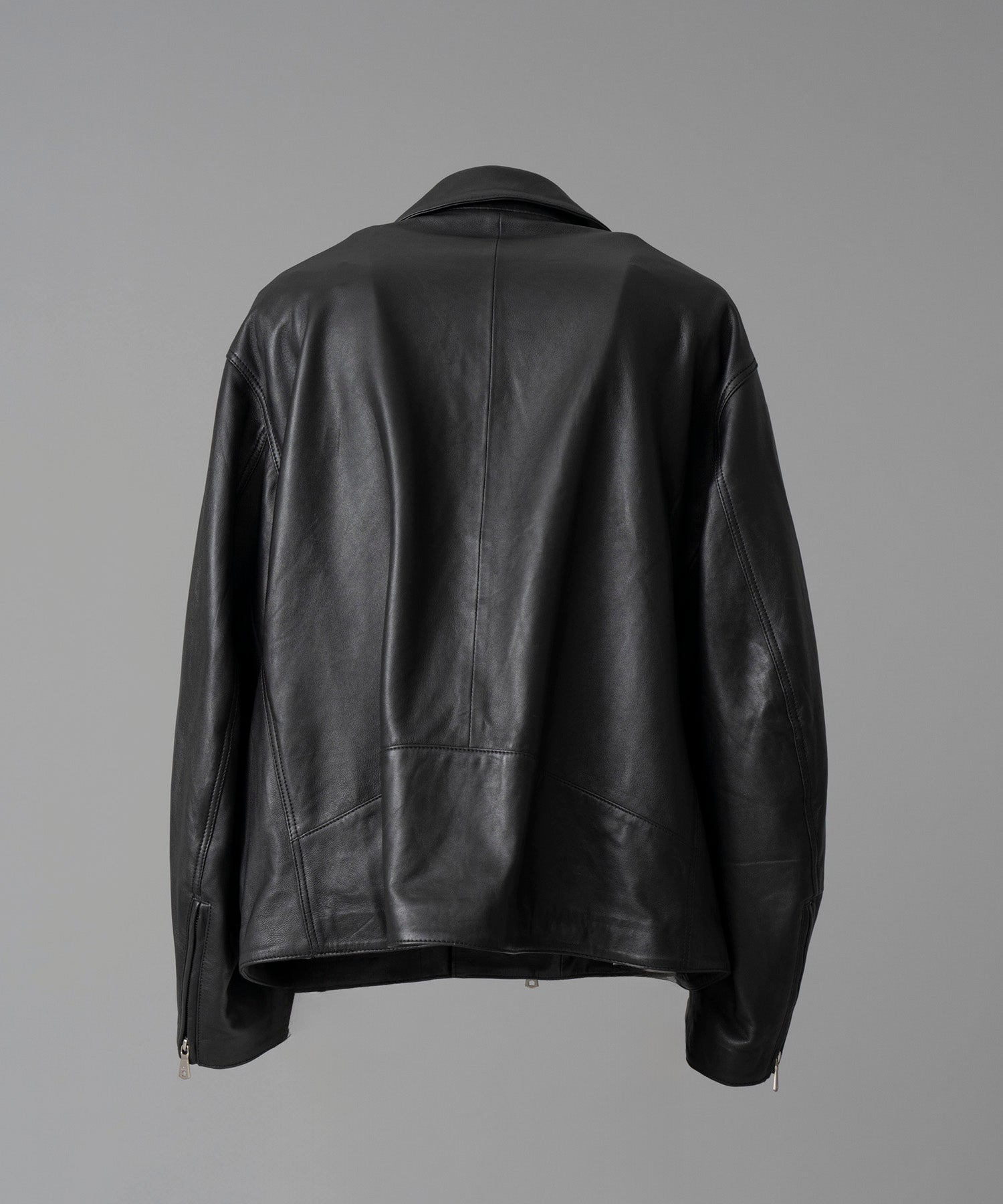 Sheep Leather Prime-Over Double Rider Jacket