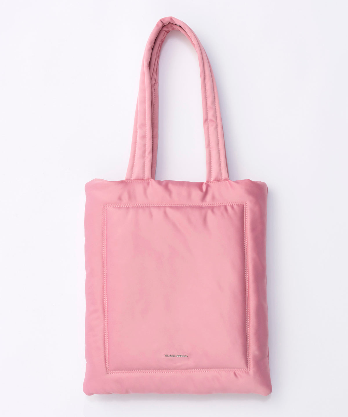 Multi-Fabric Puffer Tote Bag