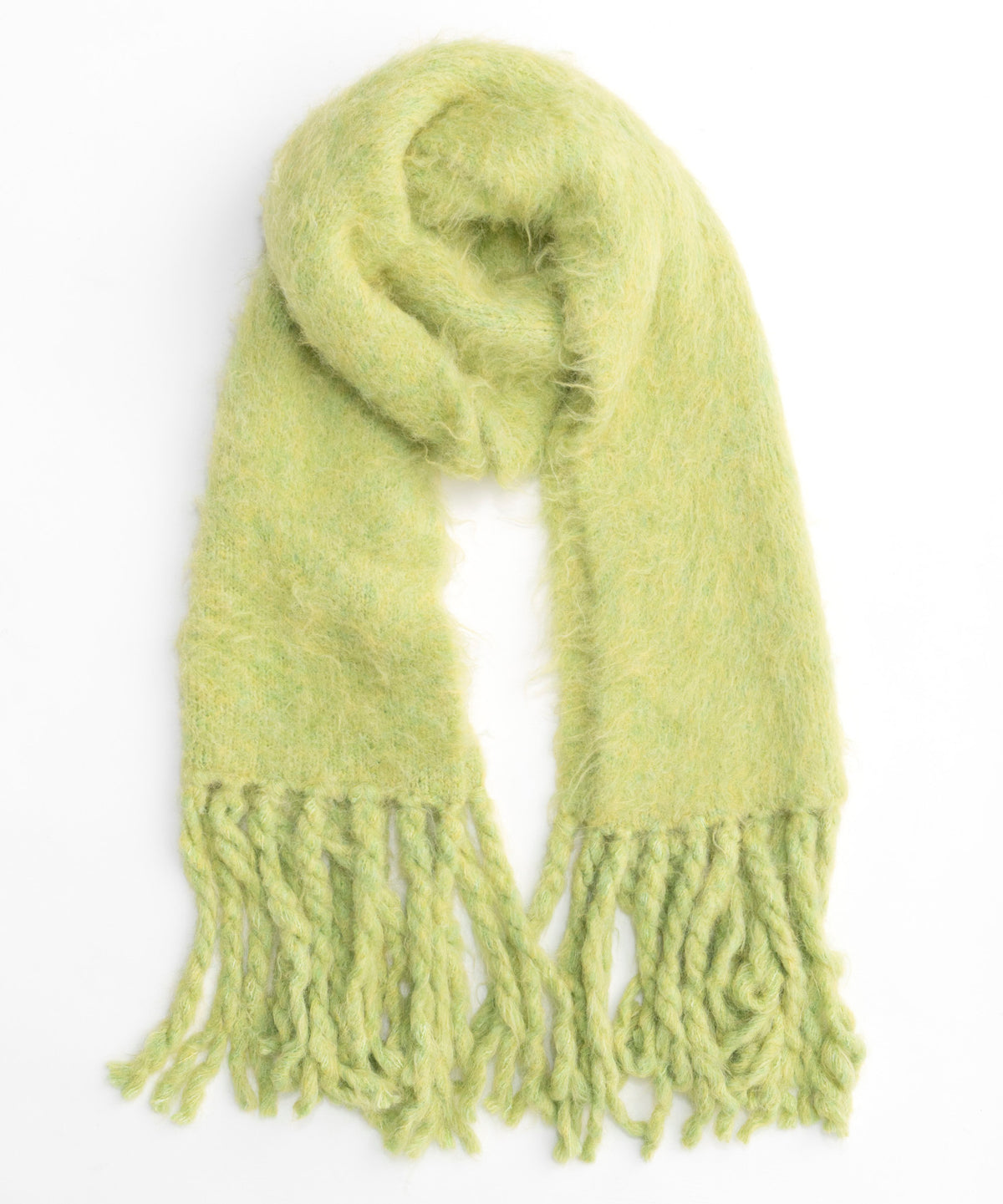 Shaggy knit Muffler