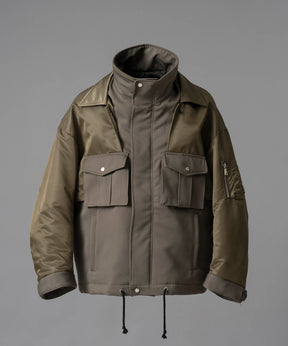 Prime-Over Docking Military Blouson