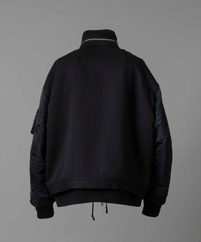 Prime-Over Docking Stand Collar Blouson