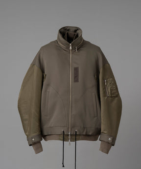 Prime-Over Docking Stand Collar Blouson