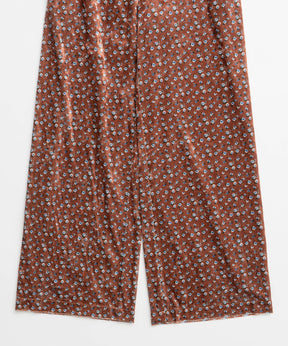 【PRE-ORDER】Flower Velor Easy Pants