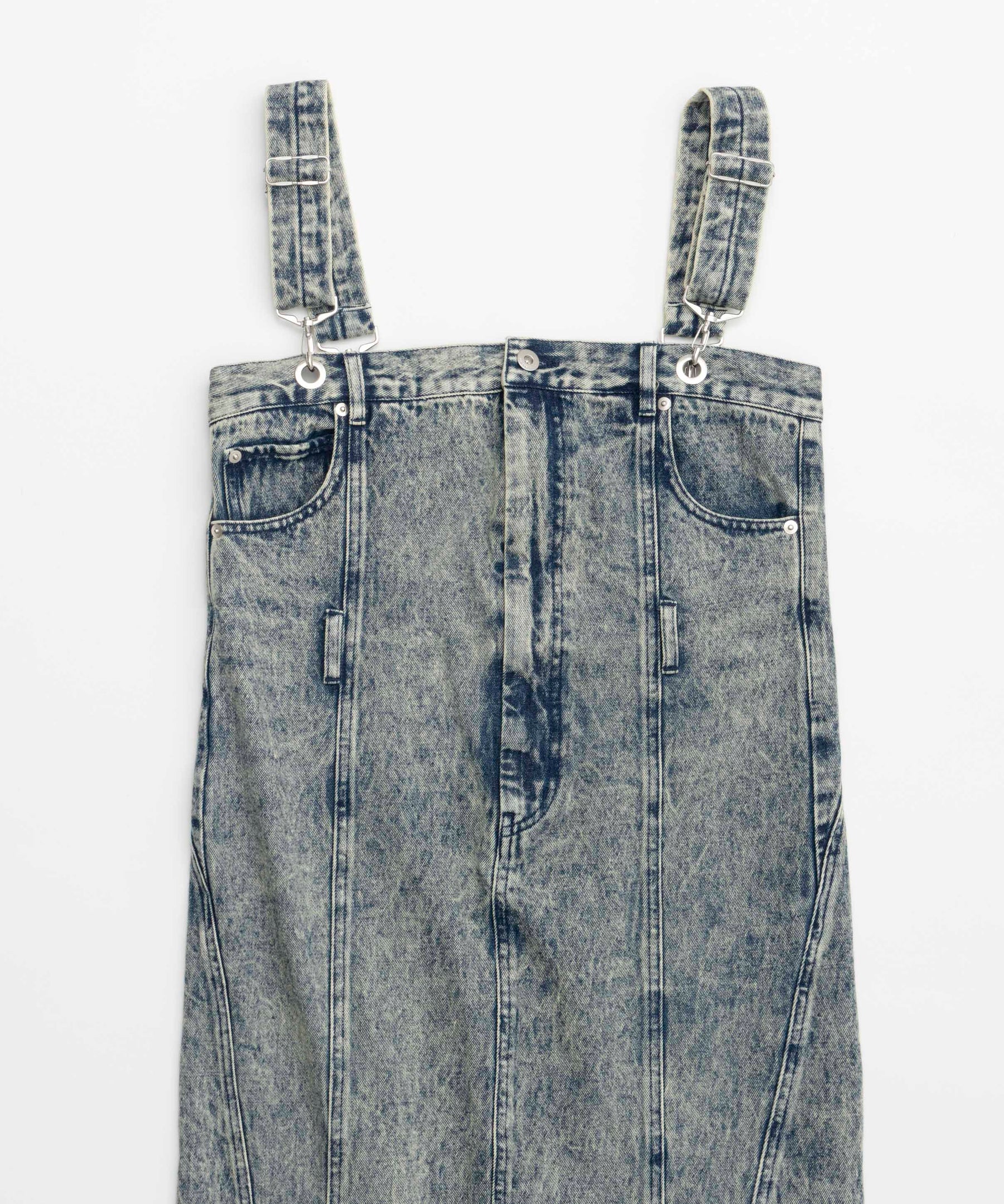 【SALE】2way Denim One-piece Dress