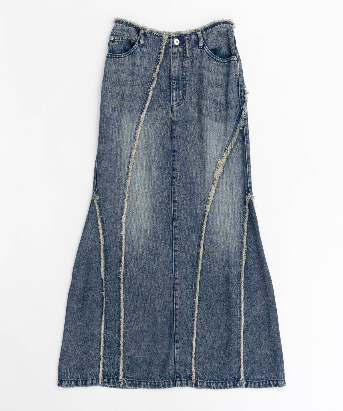 【PRE-ORDER】Cellulose Denim Maxi Skirt