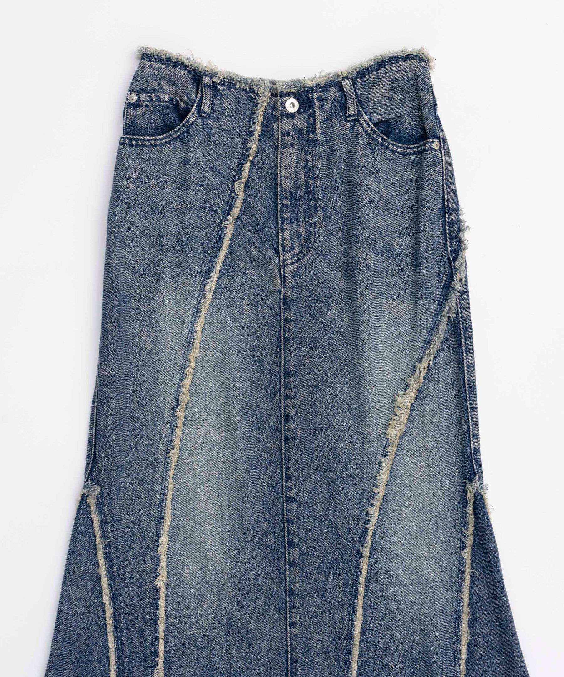 【PRE-ORDER】Cellulose Denim Maxi Skirt