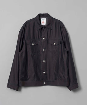 Lyocell Twill Chambray Prime-Over 3rd Jacket