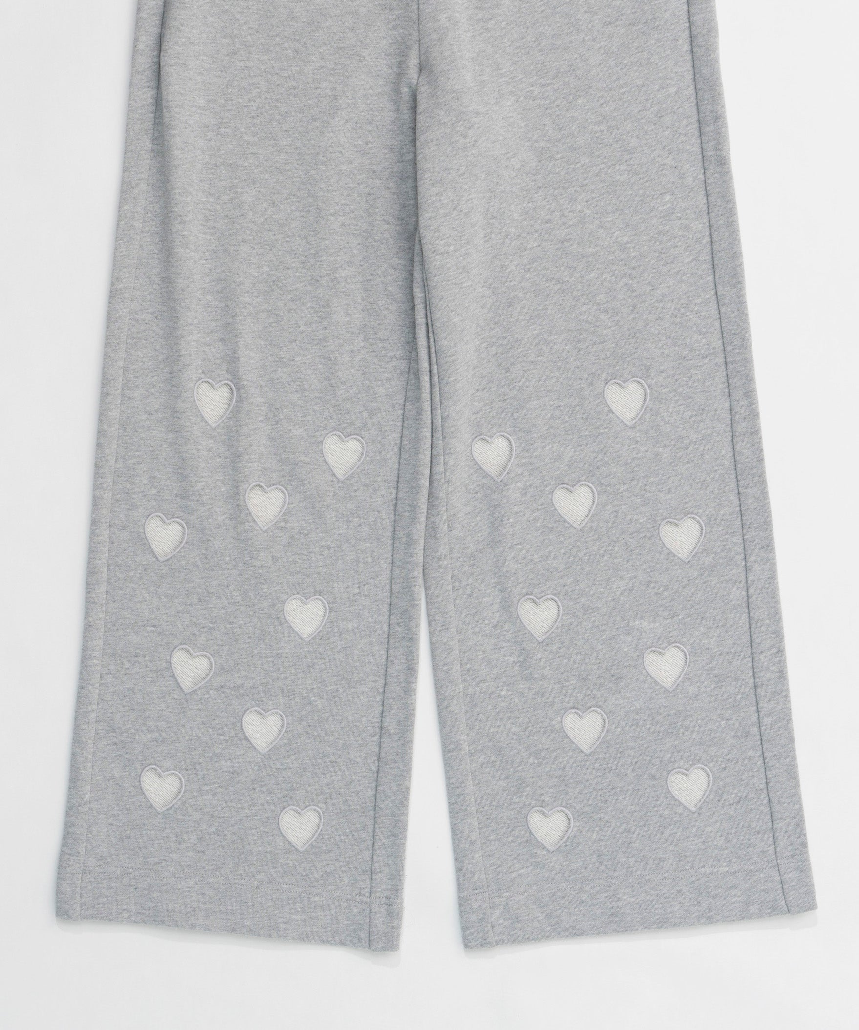 Many Heart Cutouts Sweatpants