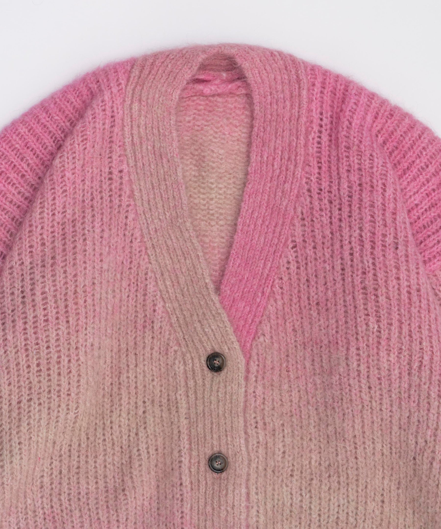 【SALE】Italian Alpaca Gradation Knit Cardigan