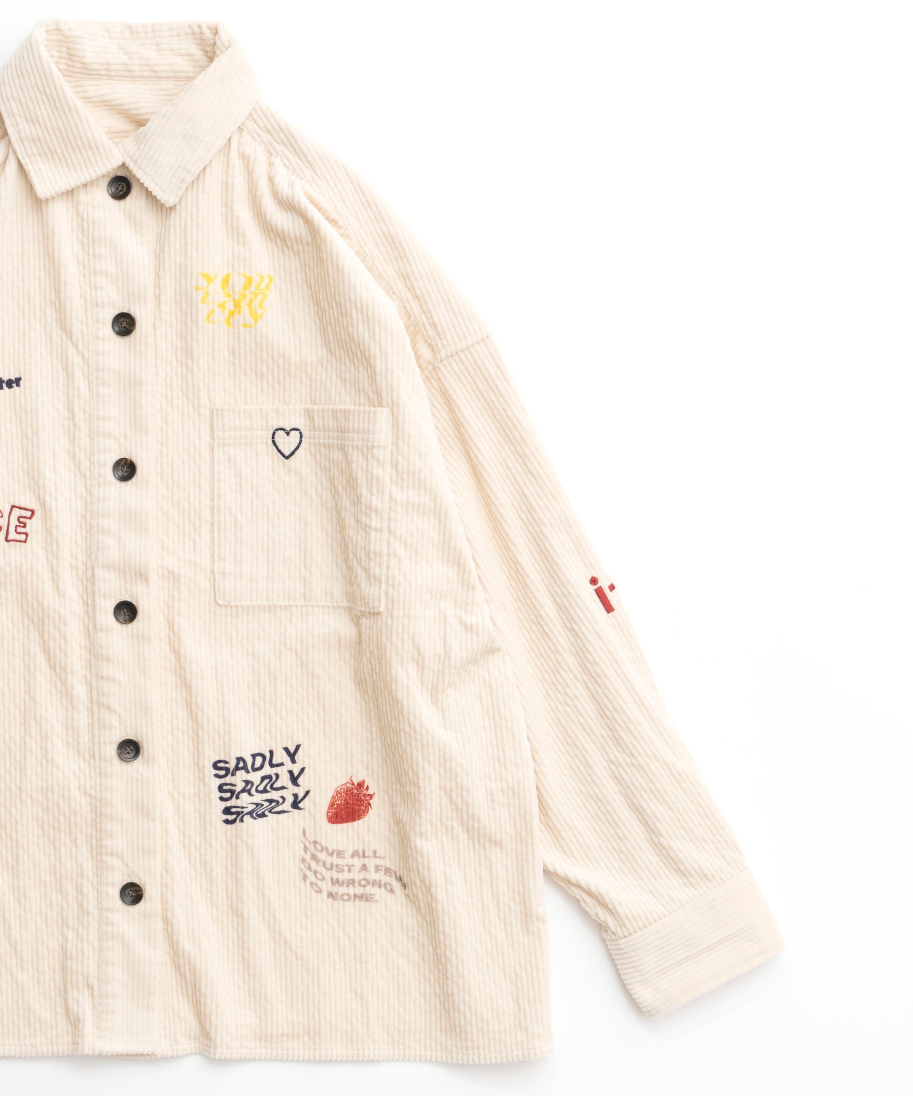 Corduroy Early Romance Graphic Shirt