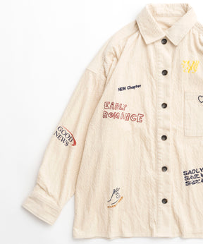 Corduroy Early Romance Graphic Shirt