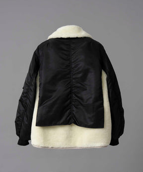 Prime-Over Layering B-3 Flight Jacket