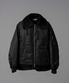 Prime-Over Layering B-3 Flight Jacket