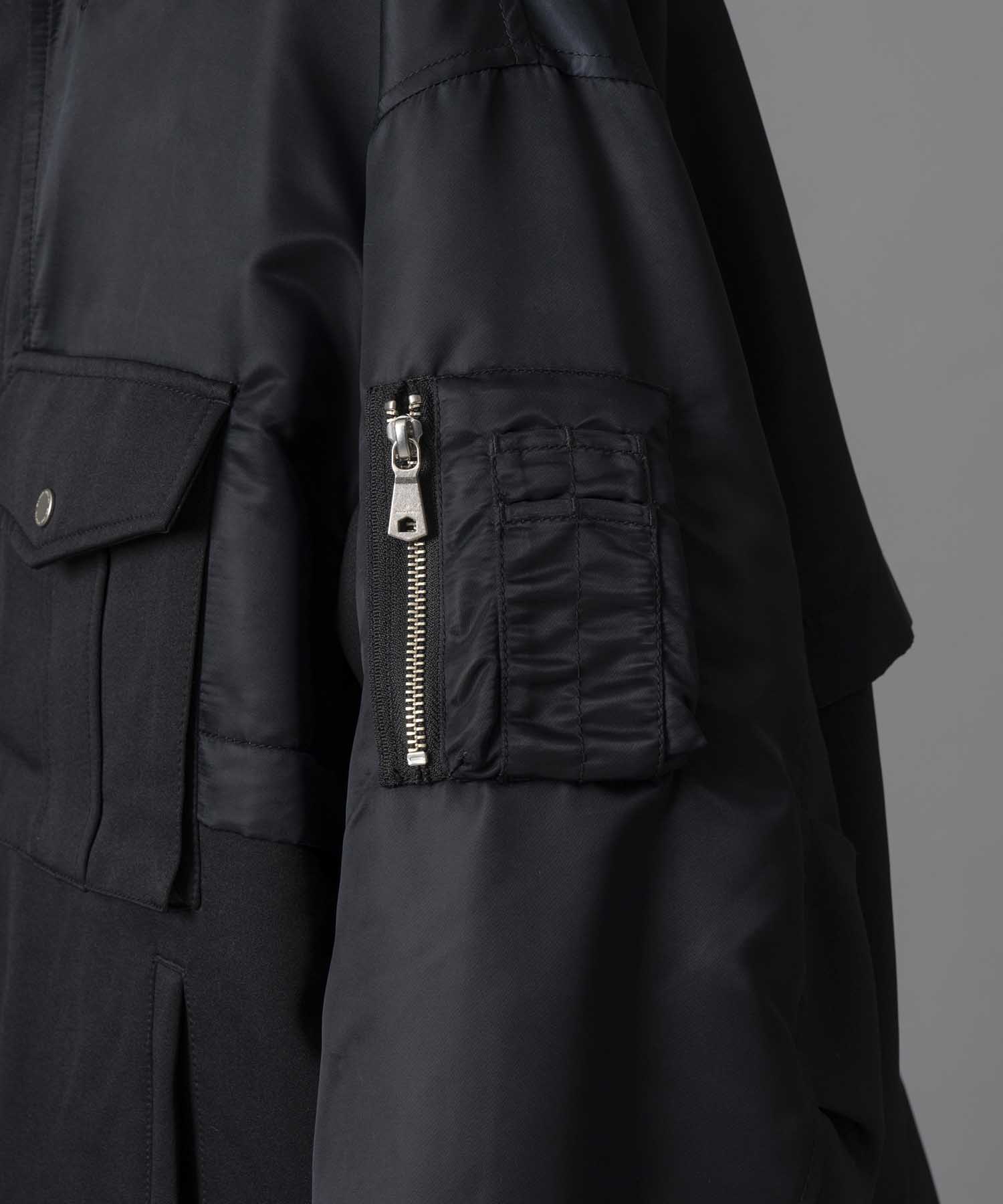 Prime-Over Docking Military Blouson