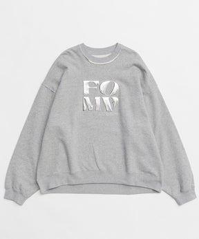 FOAM Puff Printing Pullover