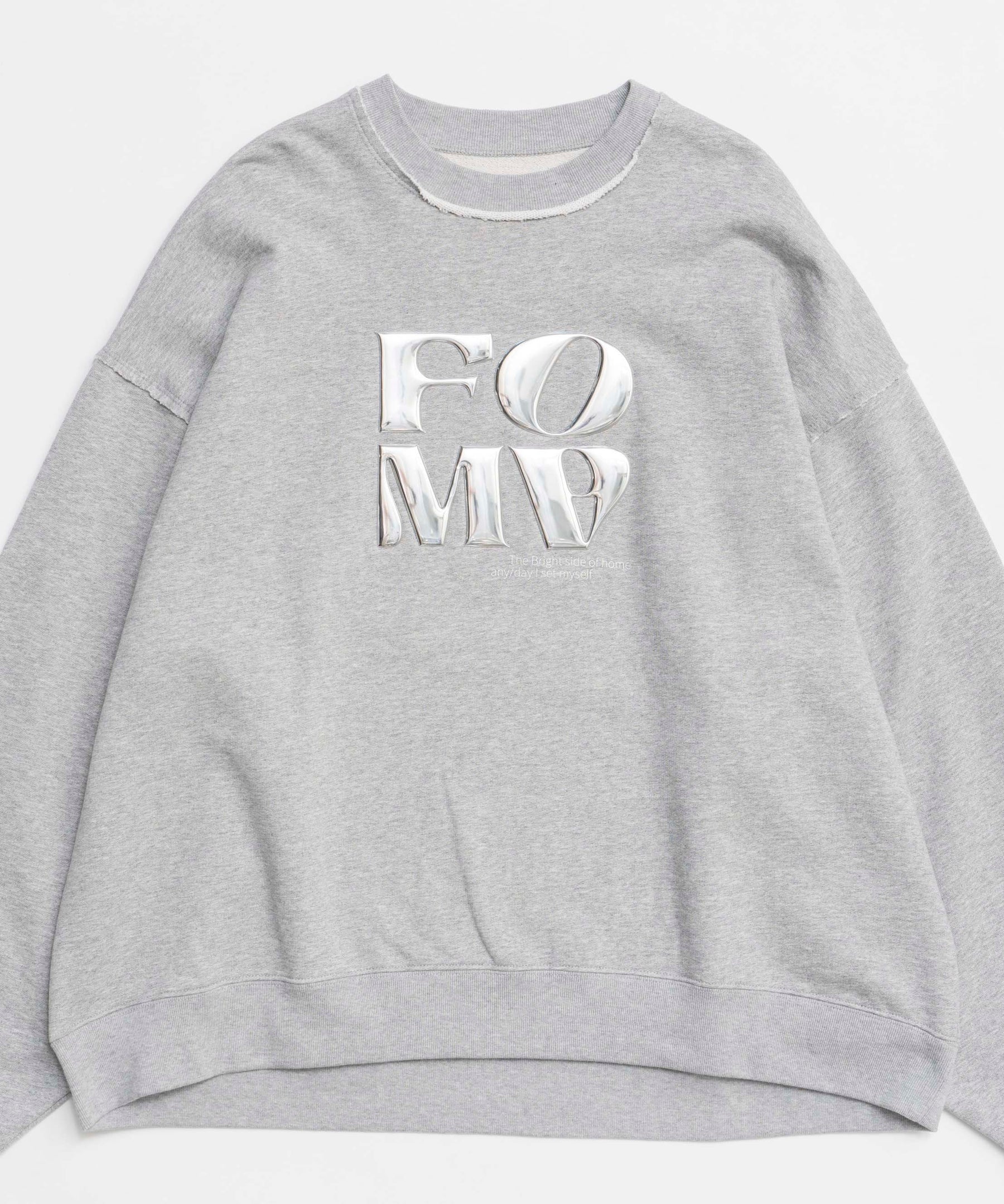 FOAM Puff Printing Pullover