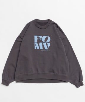 FOAM Puff Printing Pullover