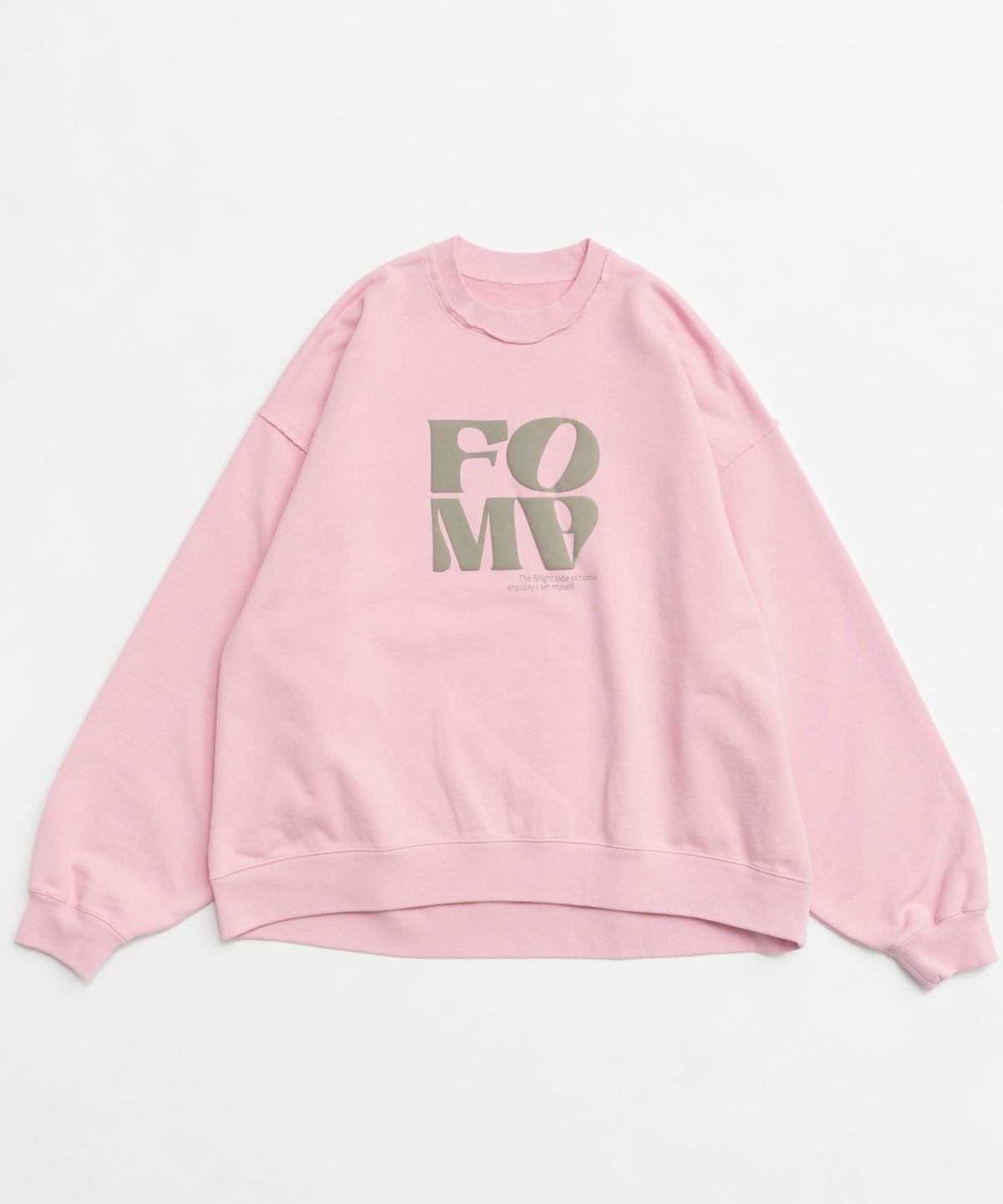 FOAM Puff Printing Pullover