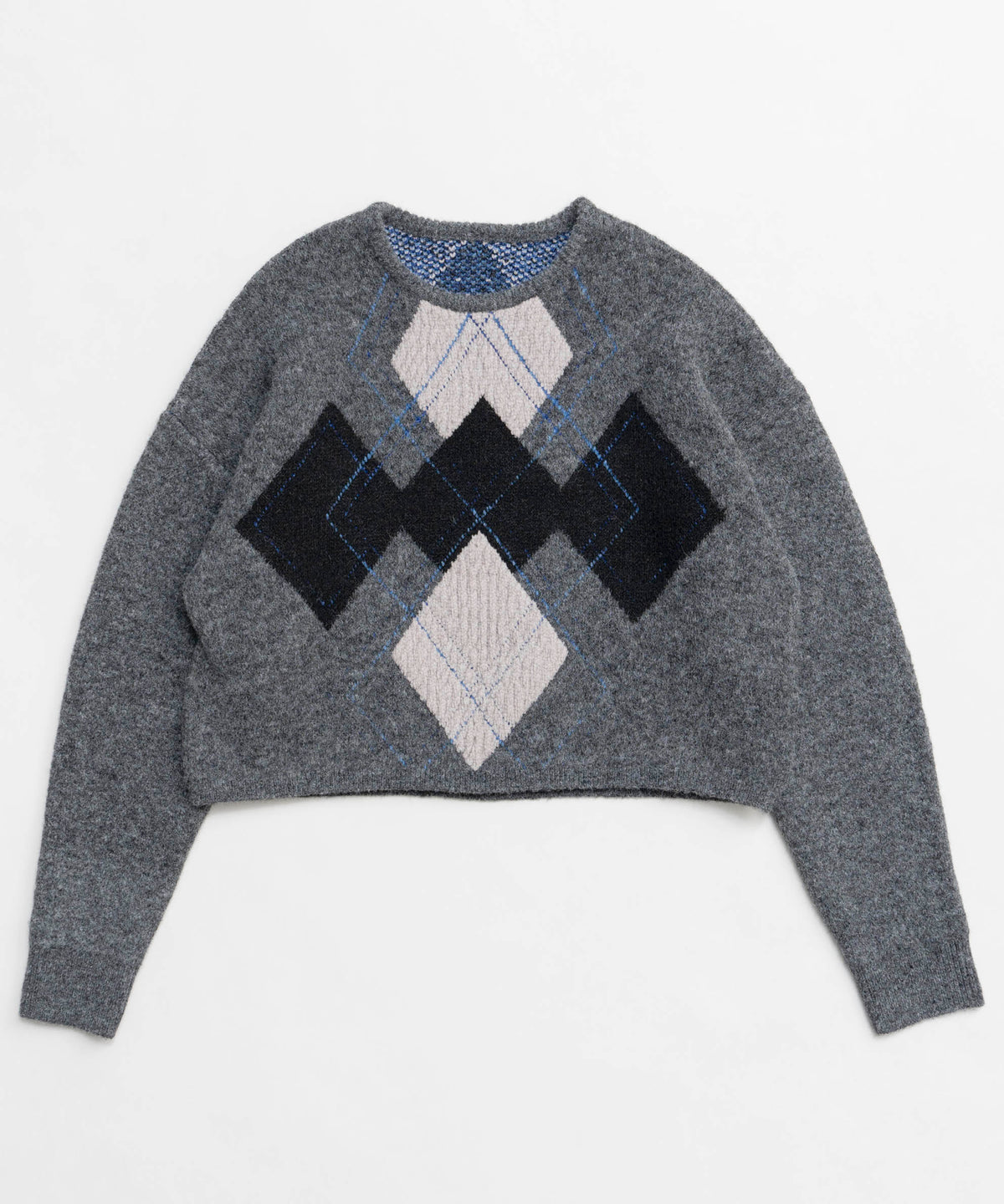 Argyle Knit Tops