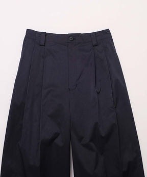 【SALE】【Italian Dead Stock Fabric】Multi Fabric Two-Tuck Wide Pants