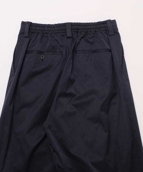 【SALE】【Italian Dead Stock Fabric】Multi Fabric Two-Tuck Wide Pants