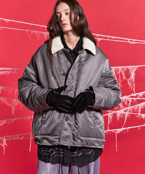 Prime-Over Reversible Boa Blouson