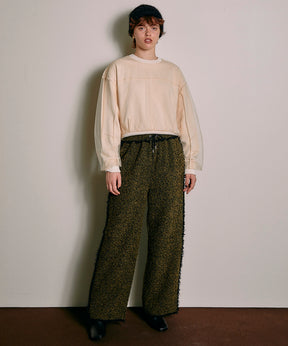 【SALE】Fringe Tweed Easy Pants