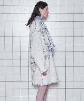 Multiway Denim Coat