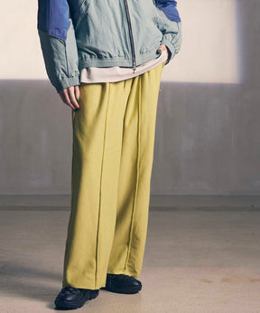 【SALE】Crush Sweat Prime-Wide Pin tuck Easy Pants