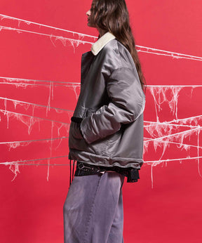 Prime-Over Reversible Boa Blouson