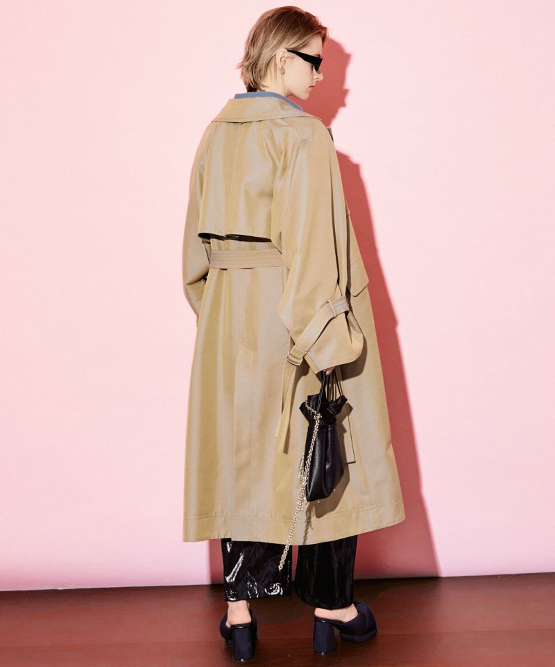 【SALE】Volume Sleeve Trench Coat