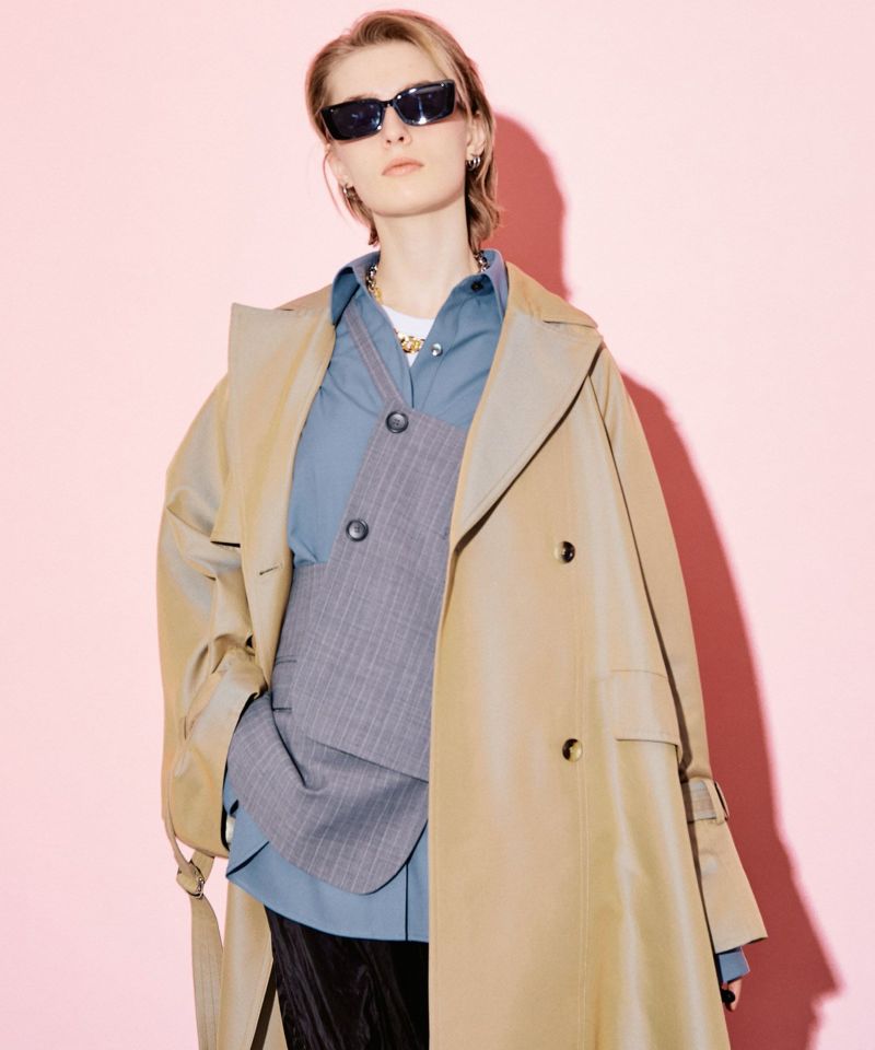 【SALE】Volume Sleeve Trench Coat