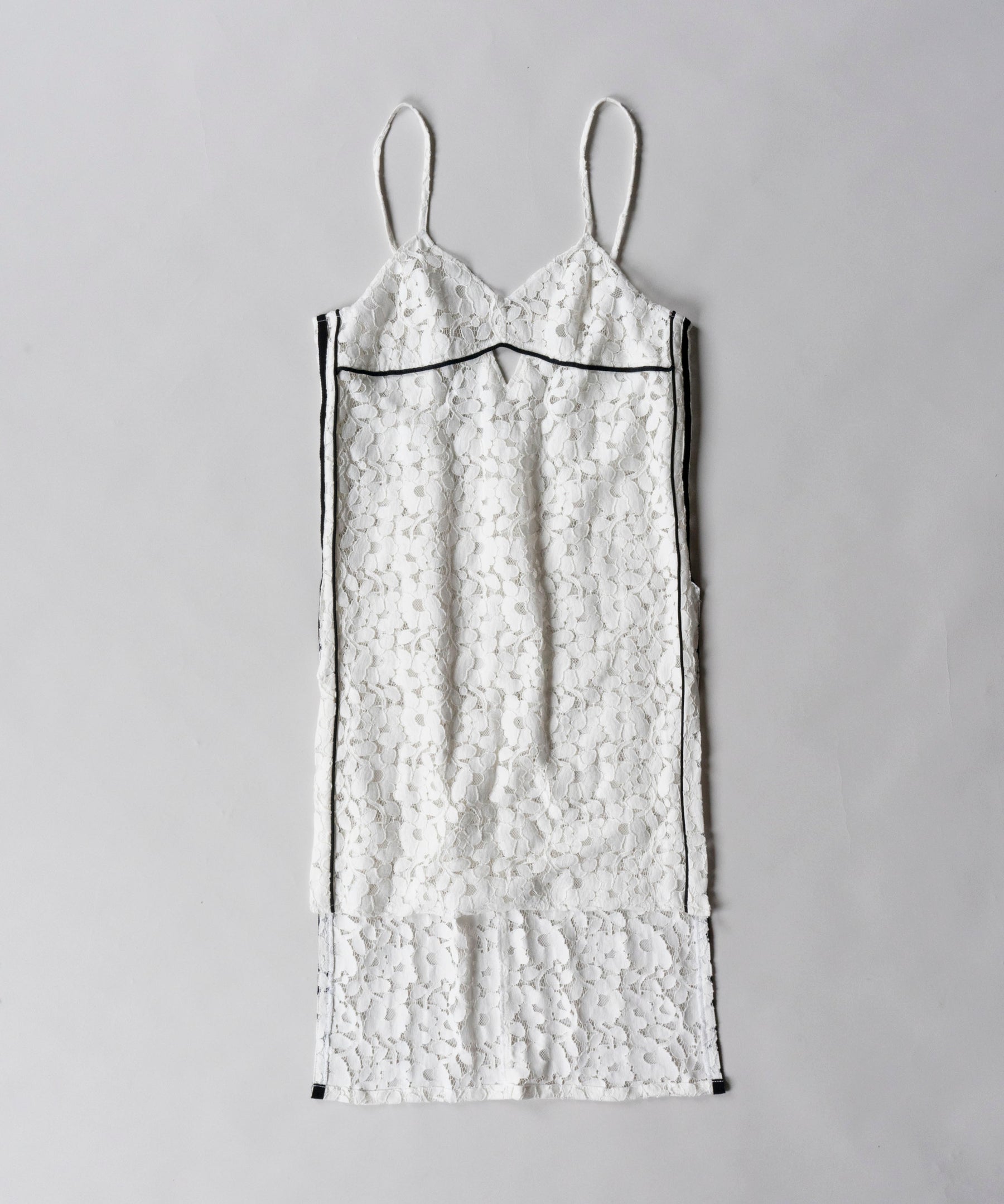 【SALE】Side Line Lace Camisole Tunic